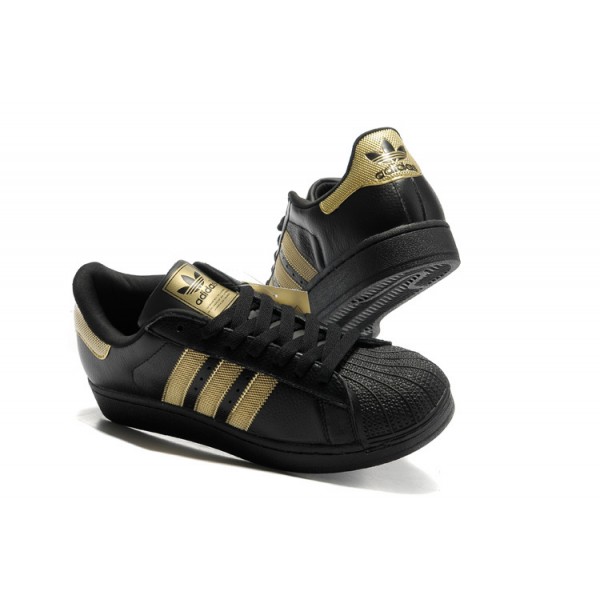 adidas superstar noir or