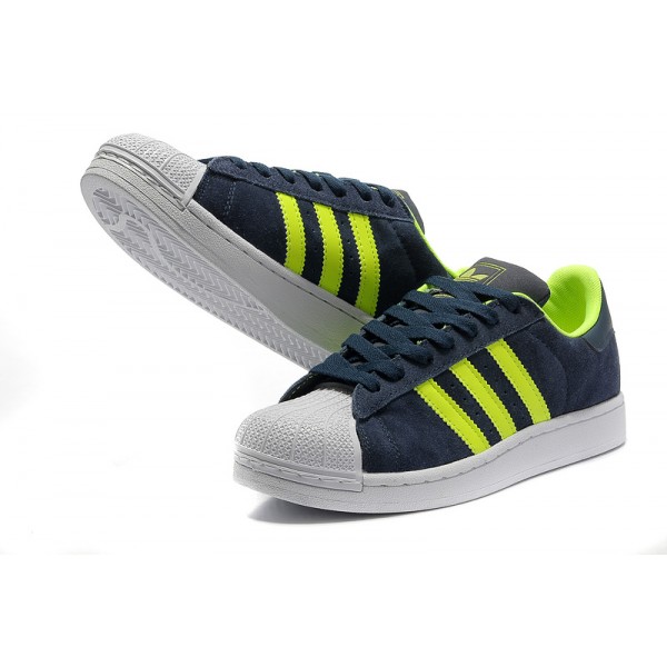 adidas superstar bleu vert