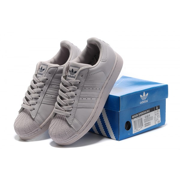 adidas superstar grise brillante