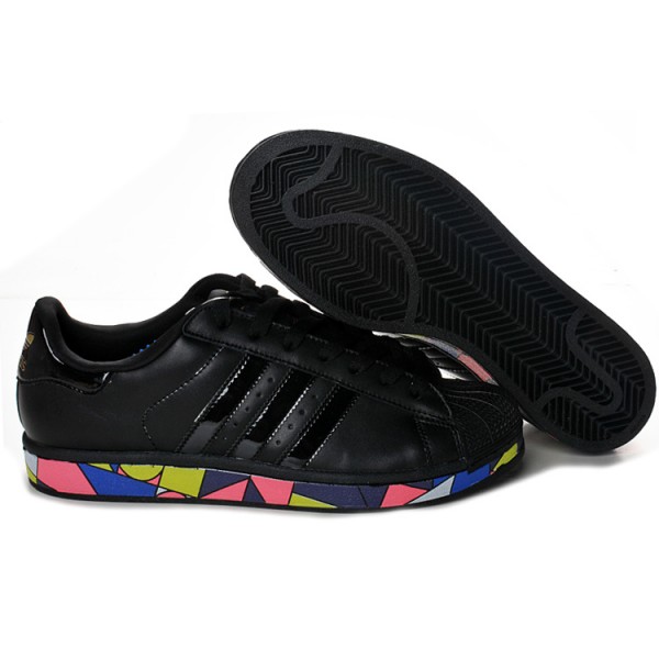 adidas superstar femme noir